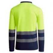 POLO AV M/L ROLY ATRIO LS 9319 MARINO-AMARILLO