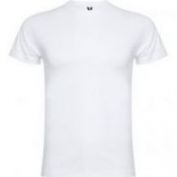 CAMISETA M/C HOMBRE ALGODON ROLY BRACO 6550 BLANCO