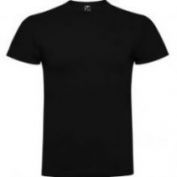 CAMISETA M/C HOMBRE ALGODON ROLY BRACO 6550 NEGRO