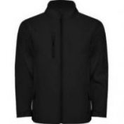 CHAQUETA SOFTSHELL HOMBRE ROLY NEBRASKA 6436 NEGRO