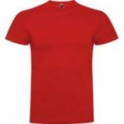 CAMISETA M/C HOMBRE ALGODON ROLY BRACO 6550 ROJO
