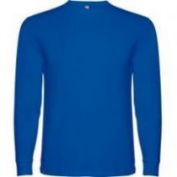 CAMISETA M/L UNISEX ROLY POINTER 1204 AZUL ROYAL