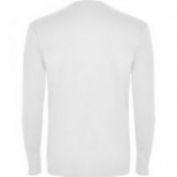 CAMISETA M/L UNISEX ROLY POINTER 1204 BLANCO