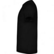 CAMISETA M/C ALGODON HOMBRE ROLY DOGO PREMIUM 6502 NEGRO