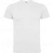 CAMISETA M/C ALGODON HOMBRE ROLY DOGO PREMIUM 6502 BLANCO