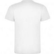 CAMISETA M/C ALGODON HOMBRE ROLY DOGO PREMIUM 6502 BLANCO