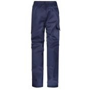 PANTALON MULTIBOLSILLOS BASICO MUJER WORKO WR 3 100 MARINO