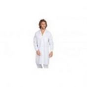 BATA UNISEX BOTONES PRESION REYES GARYS BLANCO