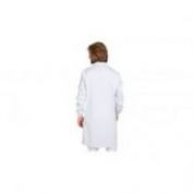 BATA UNISEX BOTONES PRESION REYES GARYS BLANCO