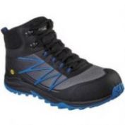 BOTAS SEGURIDAD SKECHERS WORK PUXAL HOMBRE S1P SR ESD NEGRO