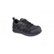 ZAPATILLAS SEGURIDAD SKECHERS BULKLIN AYAK MUJER S1P SRC ESD NEGRO