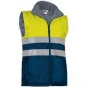 CHALECO AV ACOLCHADO VALENTO HIGHWAY AMARILLO-AZUL MARINO