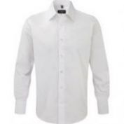 CAMISA ENTALLADA M/L HOMBRE RU946 BLANCA