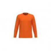 CAMISETA C. REDONDO M/L HOMBRE K359 NARANJA