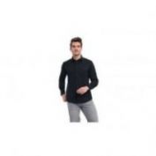 CAMISA ENTALLADA M/L HOMBRE RU946 NEGRA