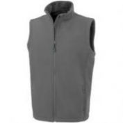 CHALECO SOFTSHELL RECICLADO HOMBRE R902 GRIS