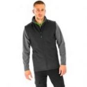 CHALECO SOFTSHELL RECICLADO HOMBRE R902 GRIS