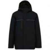 PARKA PERFORMANCE CAPUCHA UNISEX WK650 NEGRA