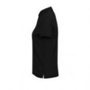 POLO ALGODON PREENCOGIDO M/C MUJER CGPW463 NEGRO 