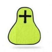 REFRESCANTE CABEZA Y NUCA PARA CASCO UNIVERSAL AMARILLO FLUOR DIFAC
