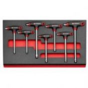 MODULO DE ESPUMA FACOM PARA CARRO 7 LLAVES ALLEN EN T