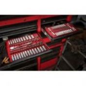 JUEGO 28 PIEZAS COMPACT SLIM 1/4 MILWAUKEE PACKOUT