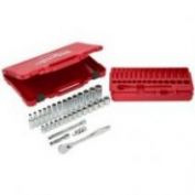 JUEGO 32 PIEZAS, CARRACA Y VASOS DE 3/8" MILWAUKEE