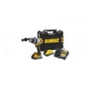 TALADRO PERCUTOR DEWALT SIN ESCOBILLAS 169NM 2 BATERIAS 5AH + MALETIN