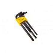 JUEGO 9 LLAVES ALLEN P/BOLA 1.5-10MM STANLEY