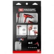 JUEGO DE 5 LLAVES TORX FACOM MANGO BIMATERIAL