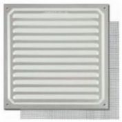 REJILLA BRINOX MOSQUITERA#7304 20X20 ALU