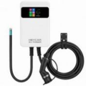 CARGADOR ULTRA INTELIGENTE TRIFASICO Y MONOFASICO MAX 22KW 32 A CON APP CON DISPLAY HEYCAR