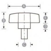 MANDO PALOMILLA WING MACHO