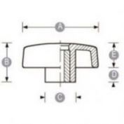 MANDO PALOMILLA WING PASANTE