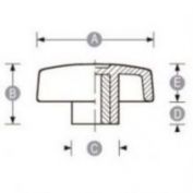 MANDO PALOMILLA WING HEMBRA