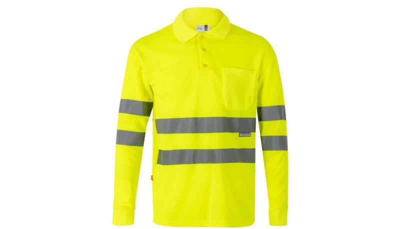 POLO M/L AV AMARILLO #174-20