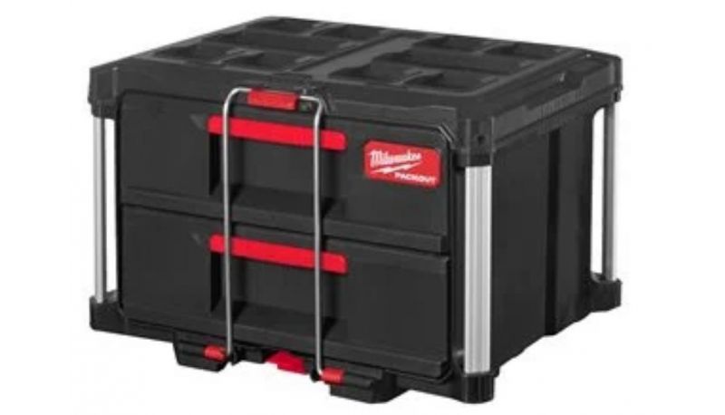 CAJONERA PACKOUT CON 2 CAJONES MILWAUKEE# 2 DRAWER TOOL BOX OFERTA