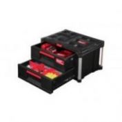 CAJONERA PACKOUT CON 2 CAJONES MILWAUKEE# 2 DRAWER TOOL BOX OFERTA