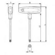 LLAVE TORX MANGO T 907Q AMFO