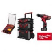 CARRO HTAS. CONJUNTO PACKOUT MILWAUKEE + TALADRO M12 BPD-202C #OFERTA