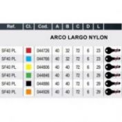 CANDADO IFAM SF40 PL ARCO LARGO NYLON