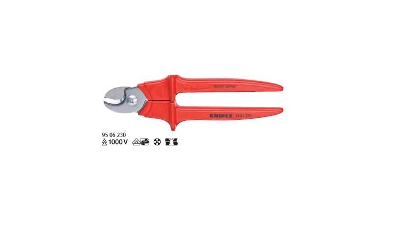 ALICATE CORTA-CABLES KNIPEX #95 06 230