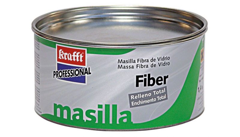 M.MASILLA FIBRA VIDRIO KRAFFT #1,4 KG.