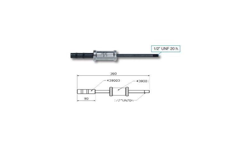 EXTRACTOR BARRA IMPACTO FORZA #4390