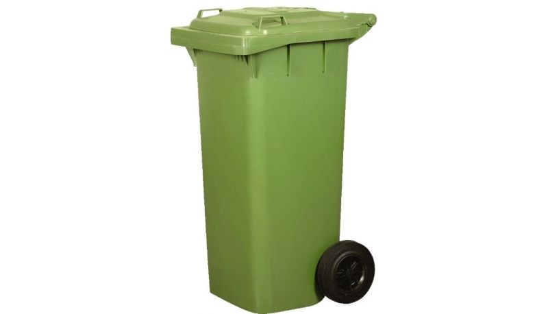 CONTENEDOR C/RUEDAS DENOX #120 L. VERDE