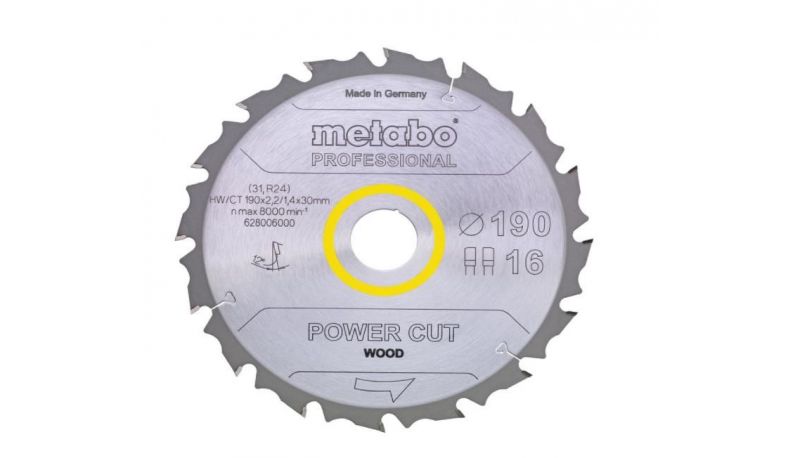 HOJA SIERRA CIRCULAR METABO #28002