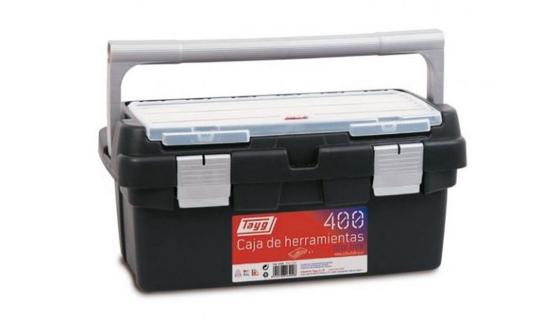 CAJA HERRAMIENTAS PLASTICO TAYG #400