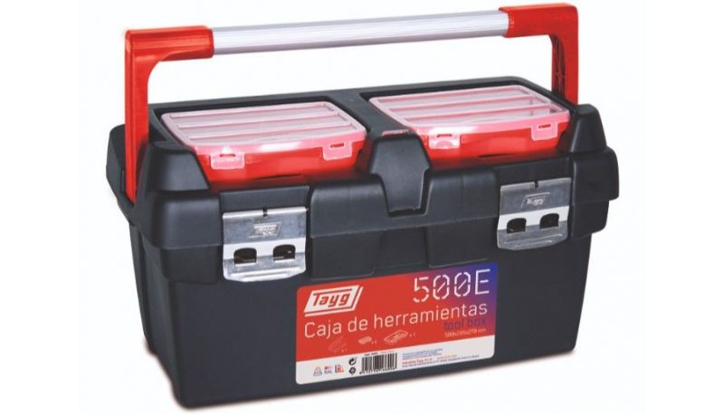 CAJA HERRAMIENTAS PLASTICO TAYG #500-E