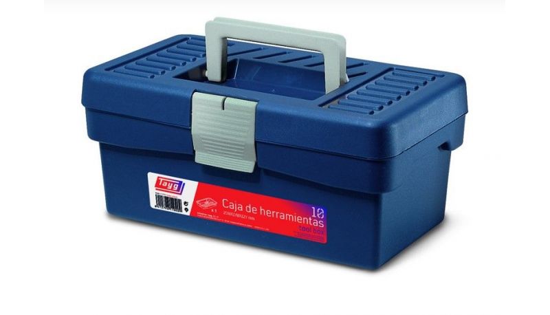 CAJA HERRAMIENTAS PLASTICO TAYG #N.10