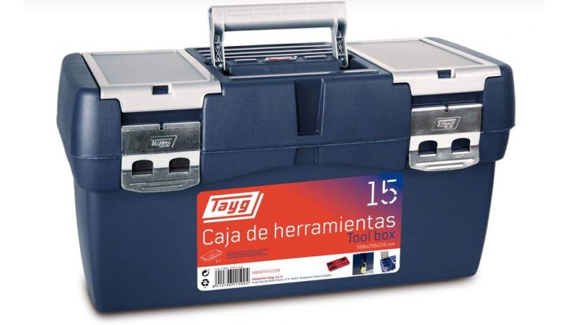 CAJA HERRAMIENTAS PLASTICO TAYG #N.17